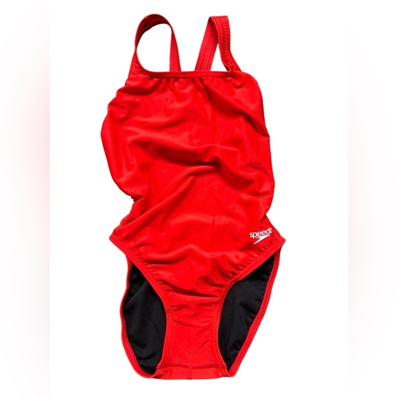 SPEEDO PRO LT womens swim competition TEAM RED swimsuit 6/32 NWT - Picture 1 of 6